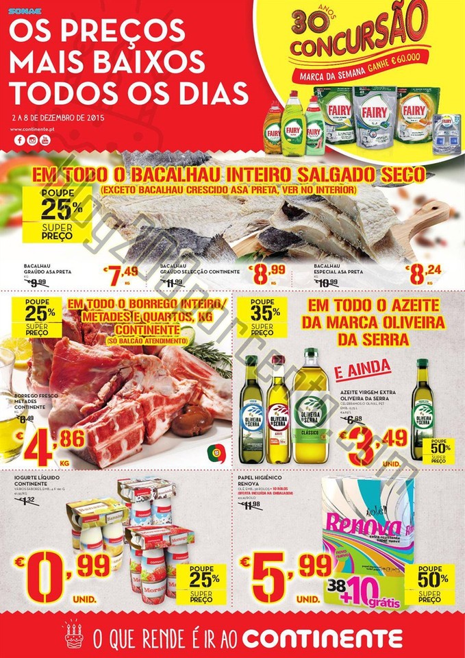 Antevisão Folheto CONTINENTE Madeira promoções 