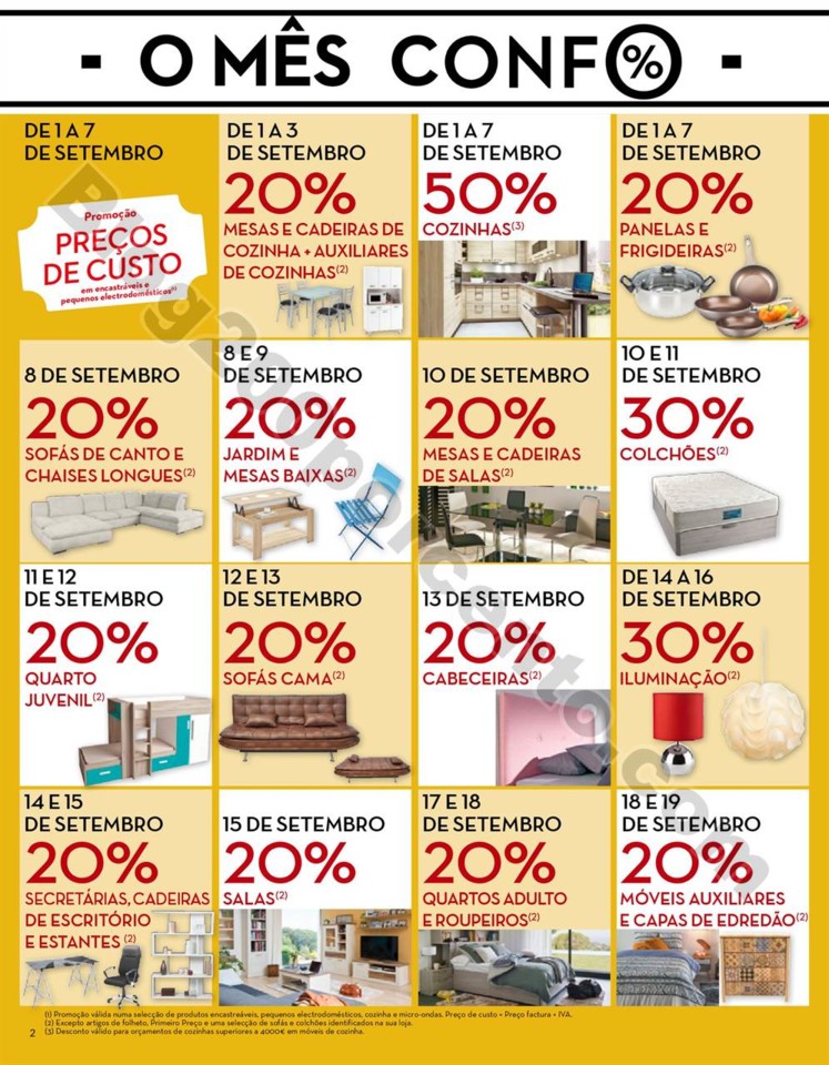 Antevisão Folheto CONFORAMA Promoções de 28 ago