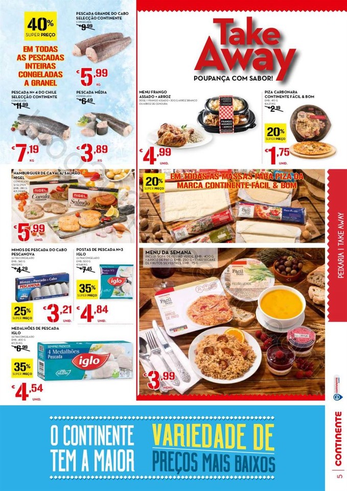 Antevisão Folheto CONTINENTE Promoções de 17 a 