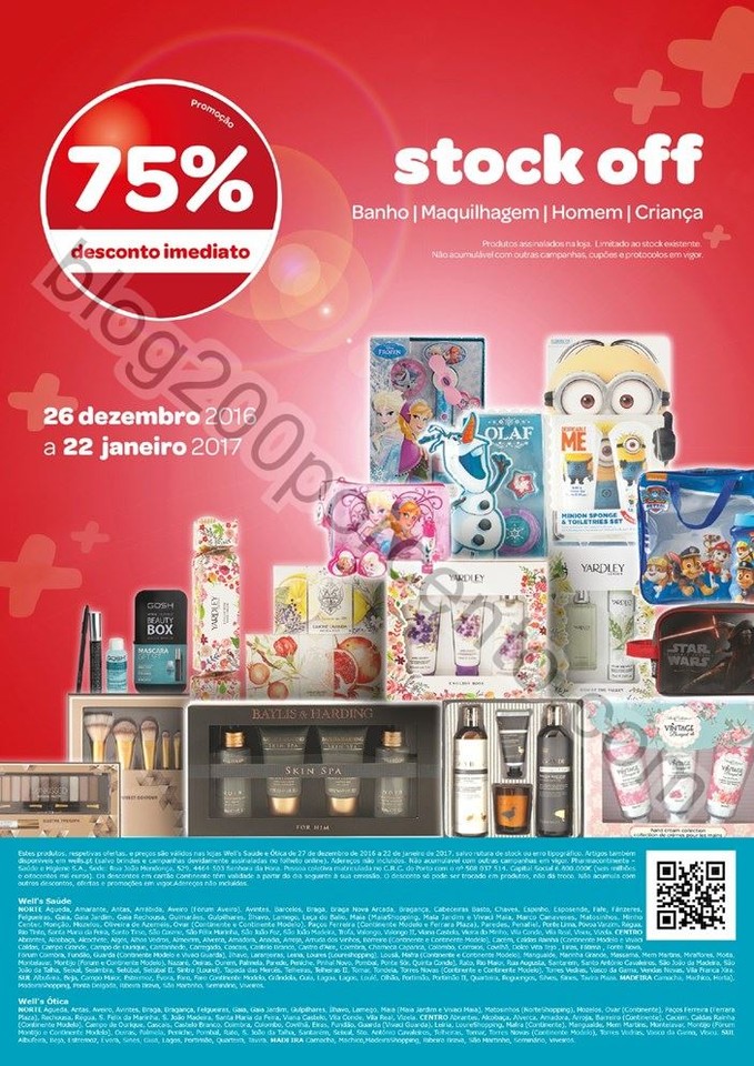 Antevisão Folheto WELLS Promoções de 27 dezembr