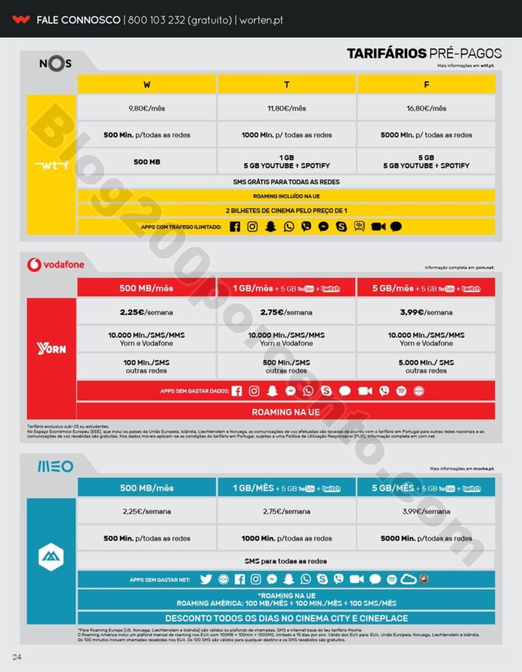 Antevisão Folheto WORTEN Mobile Promoções 25 ja