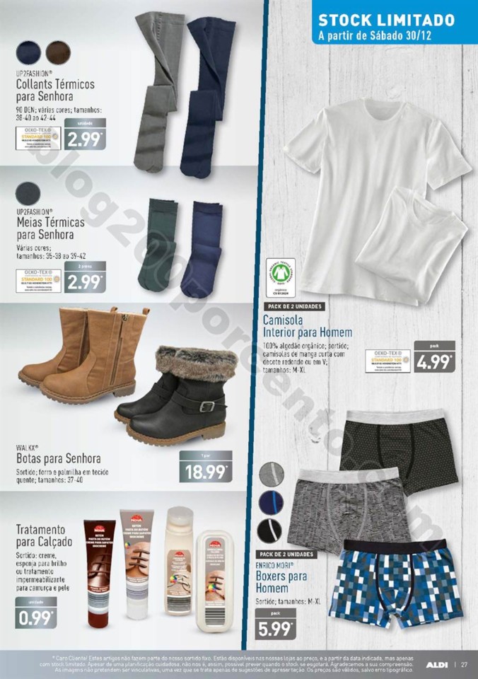 Antevisão Folheto ALDI promoções a partir de 27