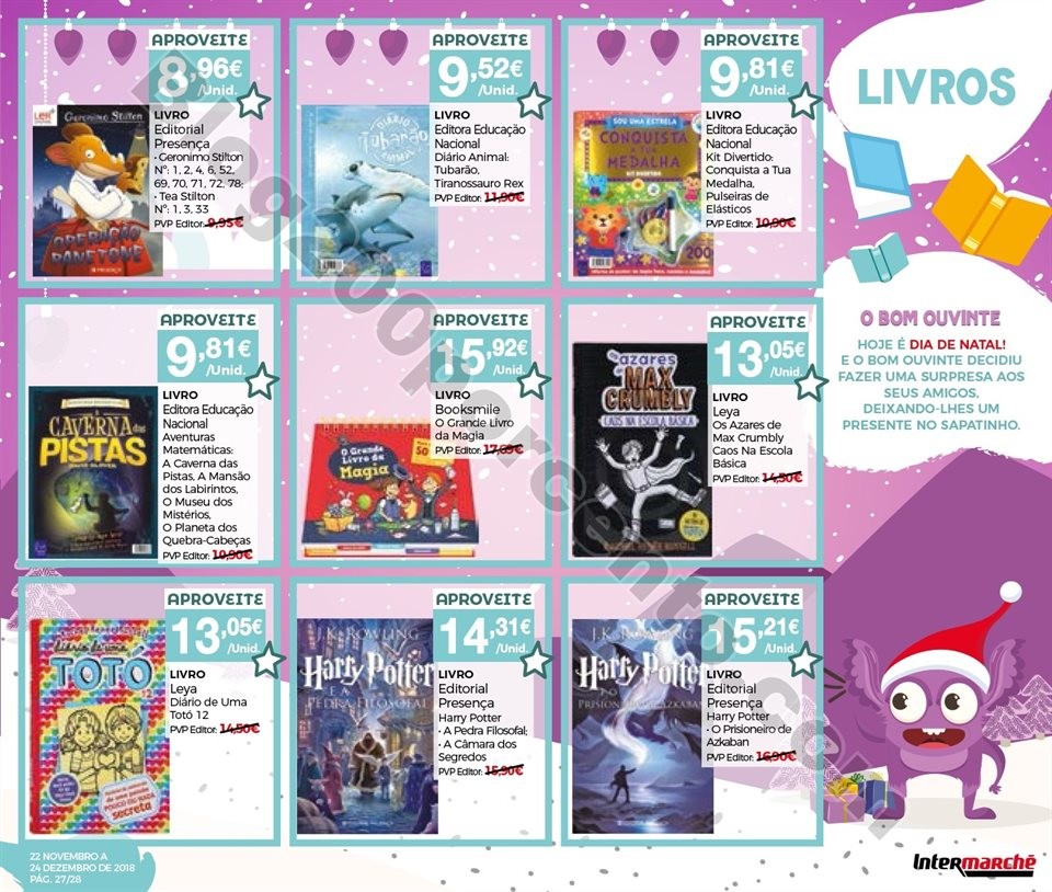 Antevisão Folheto INTERMARCHÉ Brinquedos Natal P