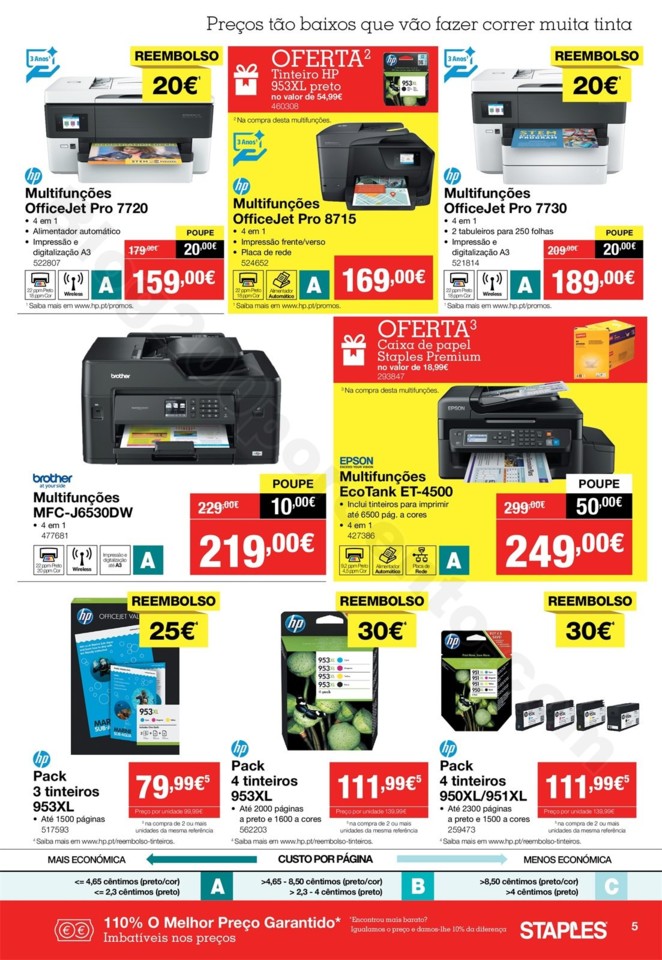 Antevisão Folheto STAPLES Promoções de 26 març