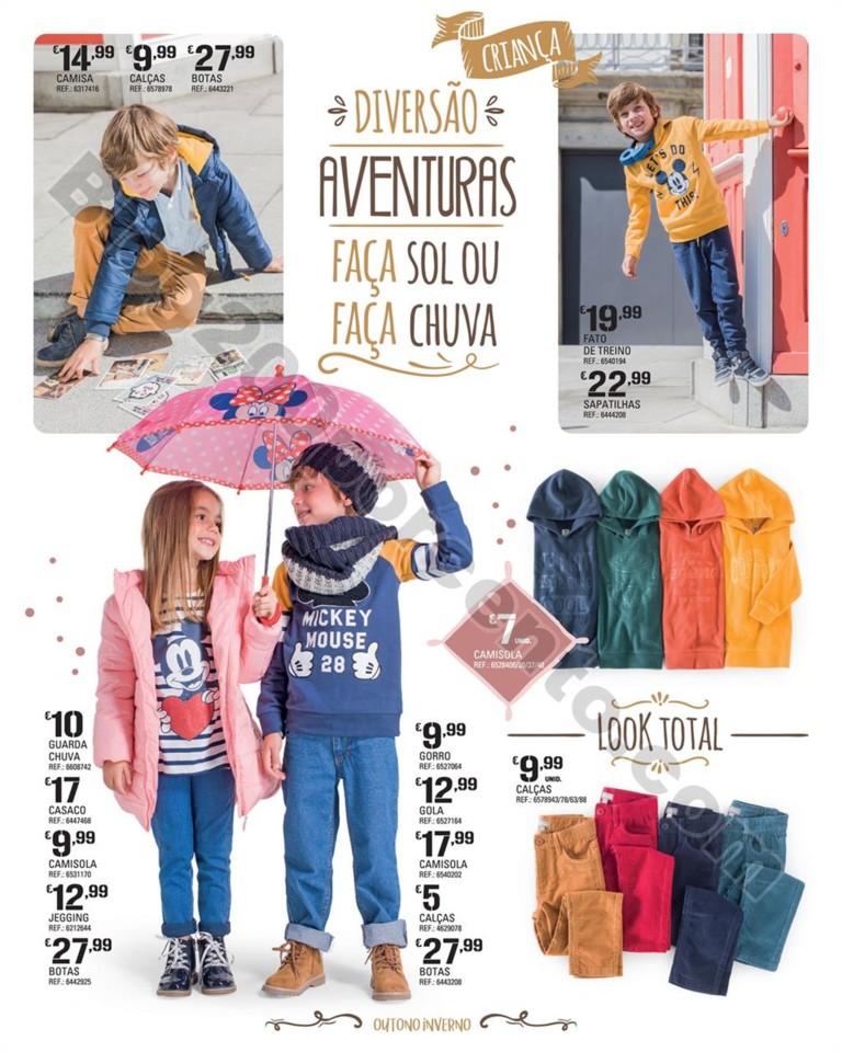 Antevisão folheto CONTINENTE Moda outono - invern