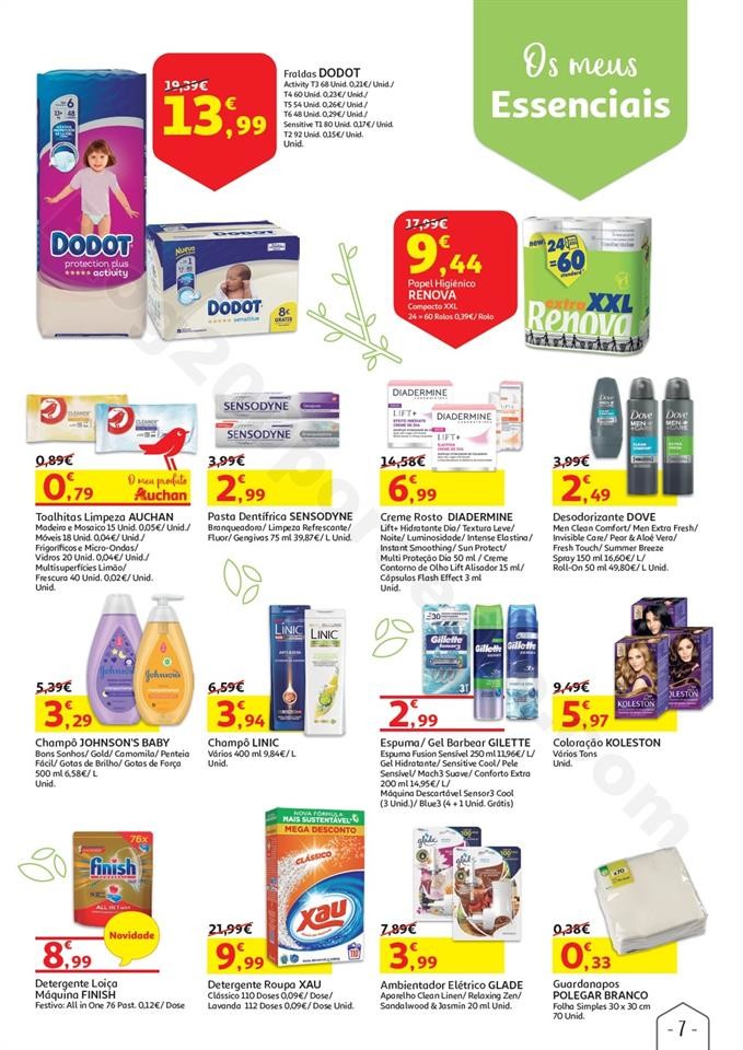 Antevisão Folheto AUCHAN Promoções de 7 a 13 no