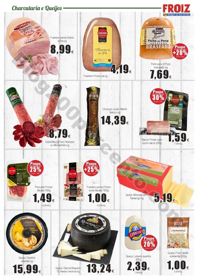 Antevisão Folheto FROIZ Promoções de 11 a 24 ou