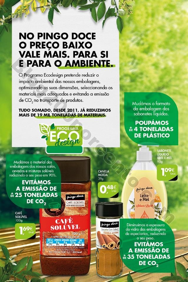 Antevisão Folheto PINGO DOCE Sustentabilidade Pro