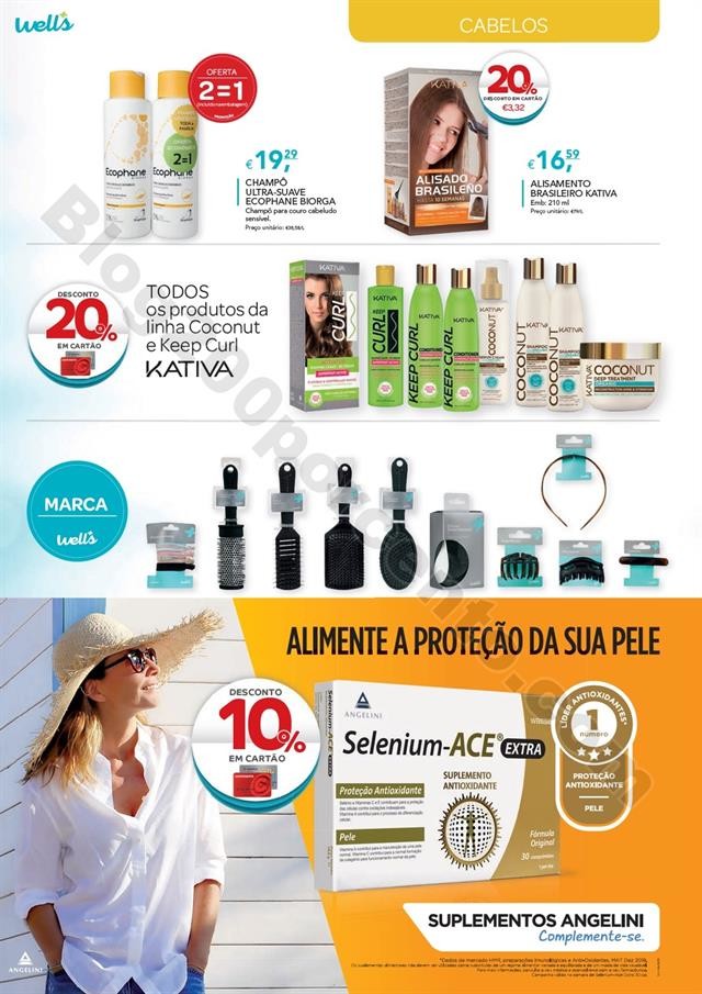 Antevisão Folheto WELLS Verão Promoções de 18 