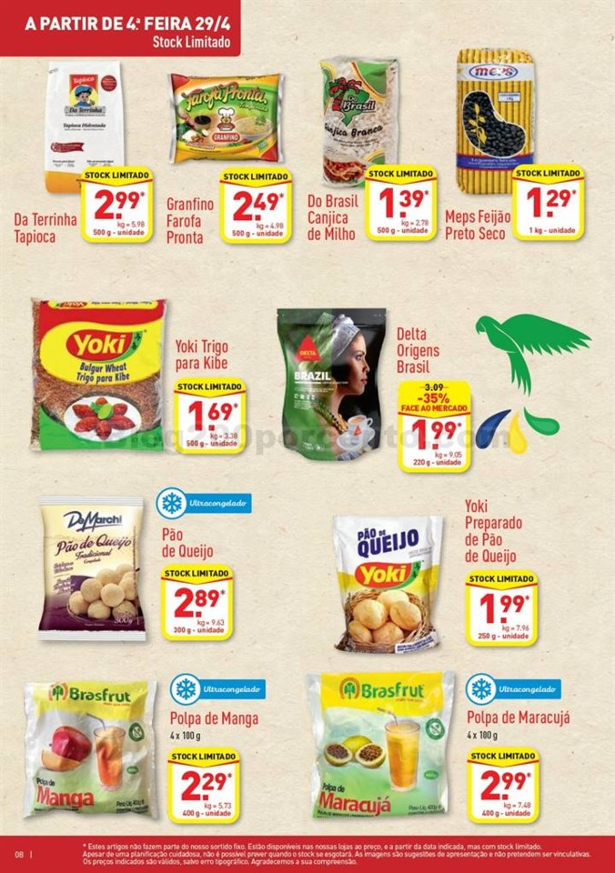 Antevisão Folheto ALDI Promoções de 29 abril a 