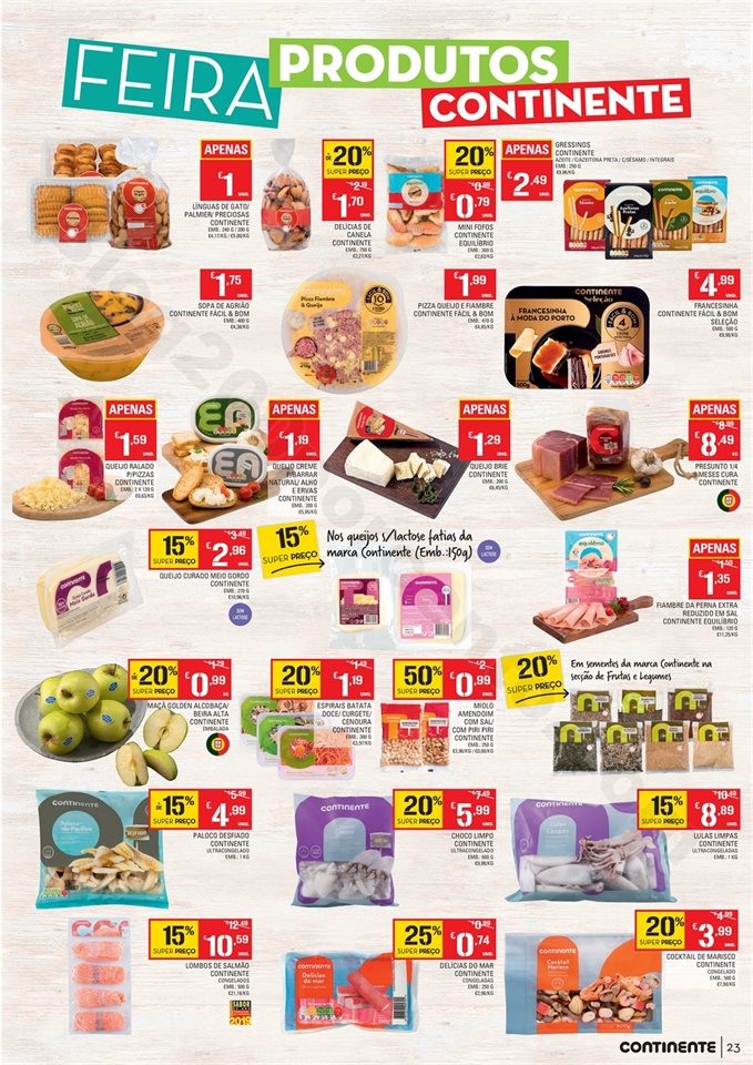 Antevisão Folheto CONTINENTE Promoções de 26 fe