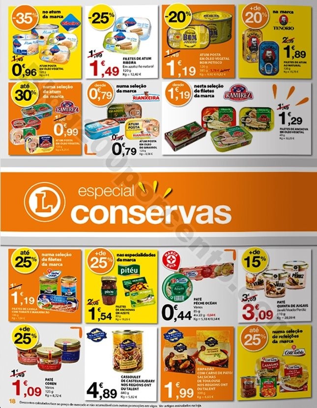 Antevisão Folheto E-LECLERC Promoções de 2 a 8 