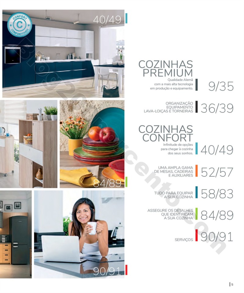 Antevisão Folheto CONFORAMA Cozinhas promoções 