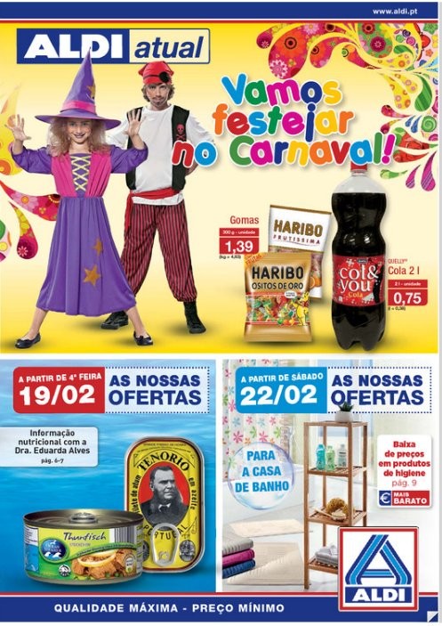 Antevisão folheto | ALDI | a partir de 19 fevereiro
