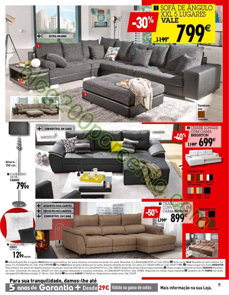 Novo Folheto CONFORAMA Promoções de 17 a 31 mar