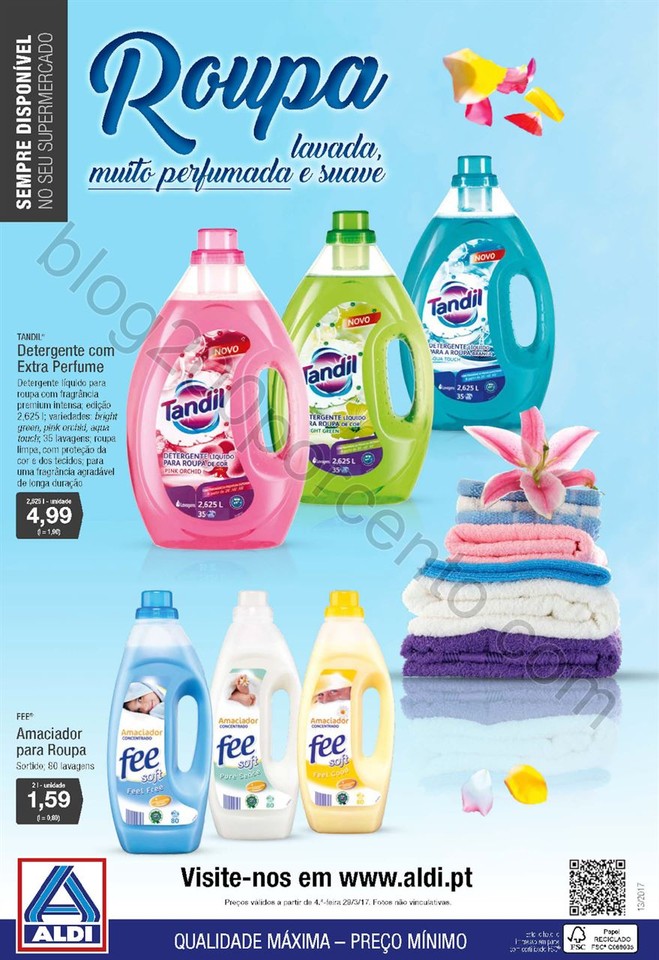 Antevisão Folheto ALDI Promoções a partir de 29