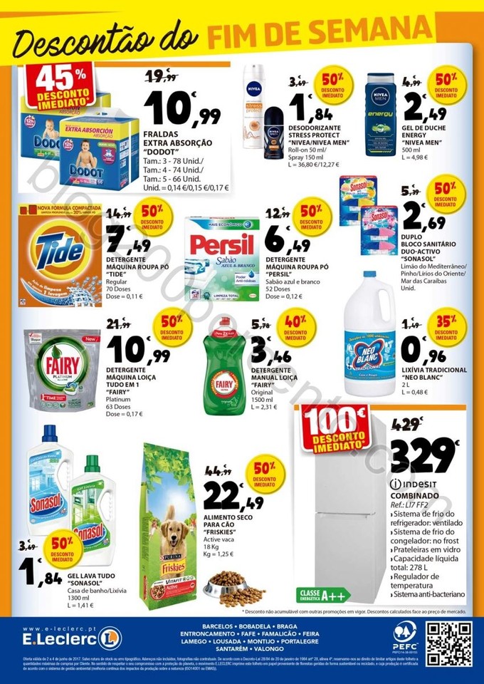 Antevisão Folheto E-LECLERC Fim de semana de 2 a 