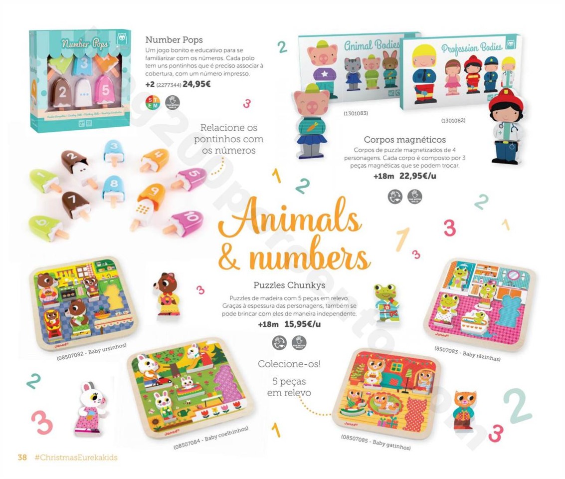 Antevisão Folheto Brinquedos EUREKAKIDS Natal 201