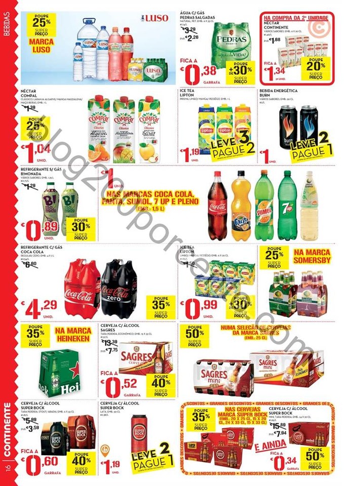 Antevisão Folheto CONTINENTE promoções de 14 a 