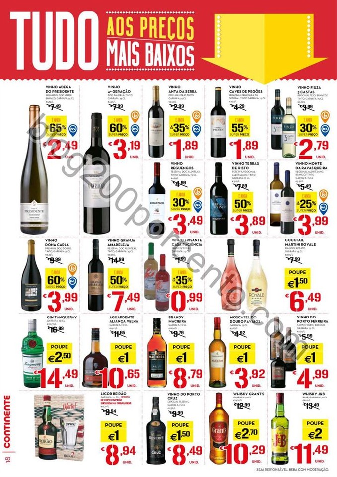 Antevisão Folheto CONTINENTE Promoções de 9 a 1