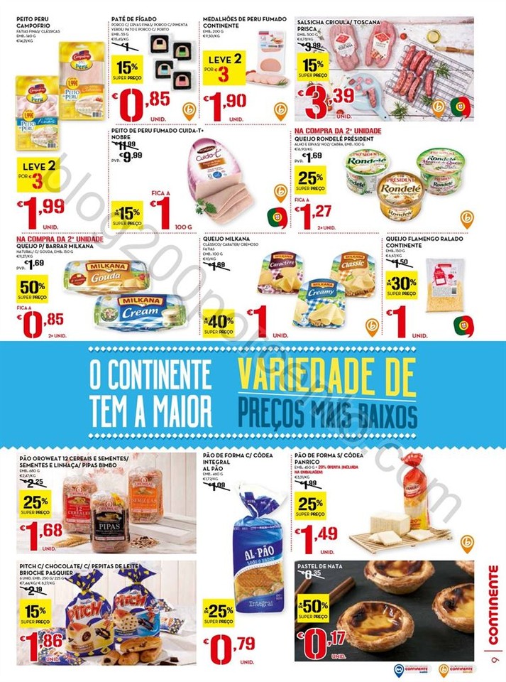 Antevisão Folheto CONTINENTE Promoções de 16 a 