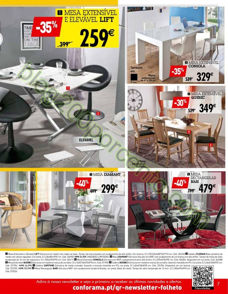 Novo Folheto CONFORAMA Promoções de 17 a 31 mar