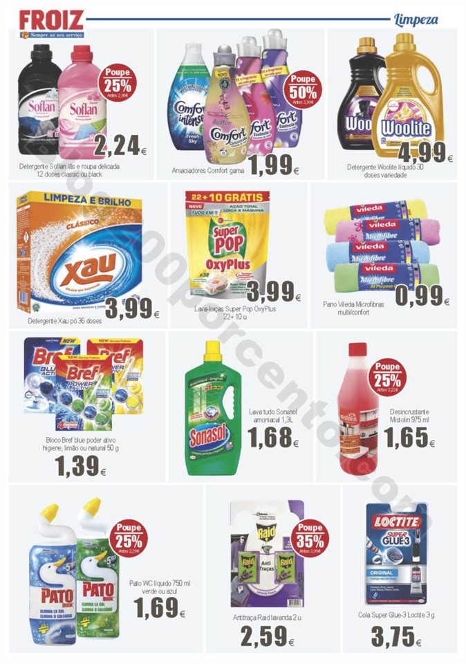 Antevisão Folheto Froiz promoções de 5 a 25 abr