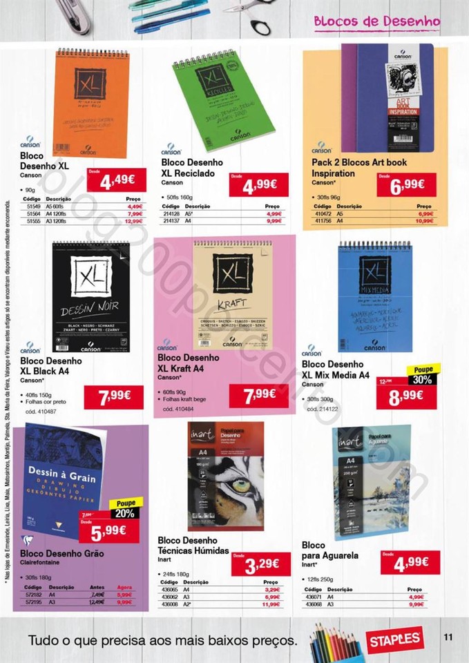 Antevisão Folheto STAPLES Promoções de 22 setem