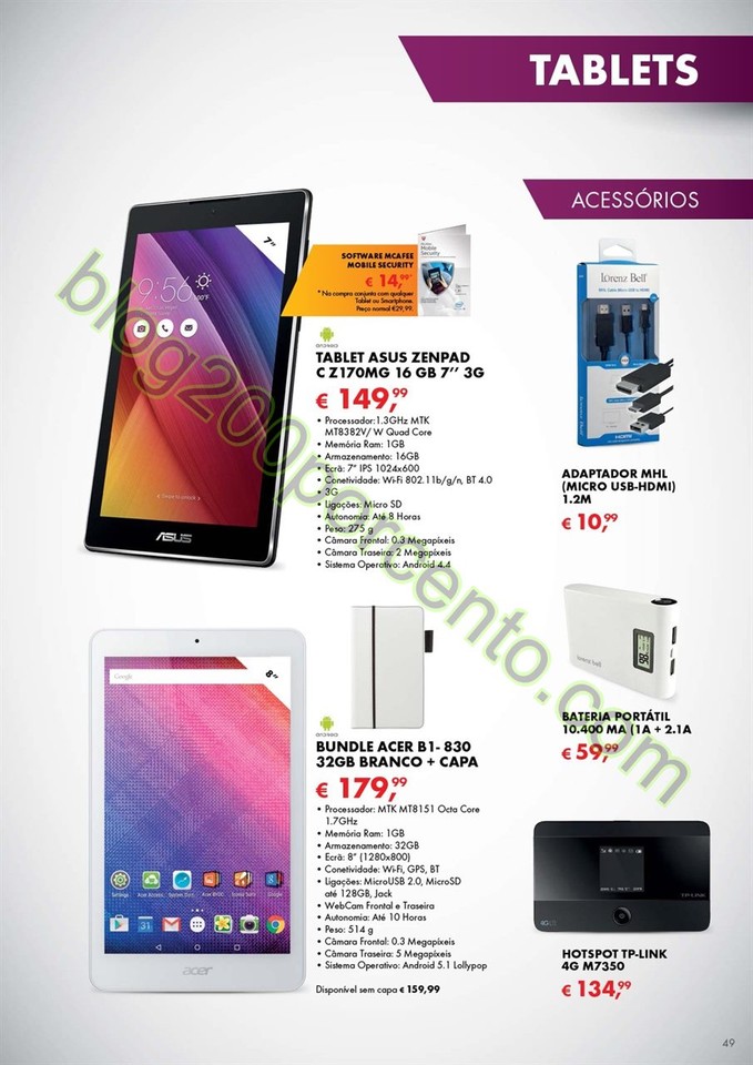 Antevisão Folheto WORTEN Mobile de 4 fevereiro a 