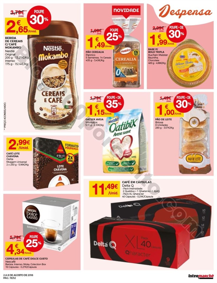 Antevisão Folheto INTERMARCHÉ Promoções de 2 a