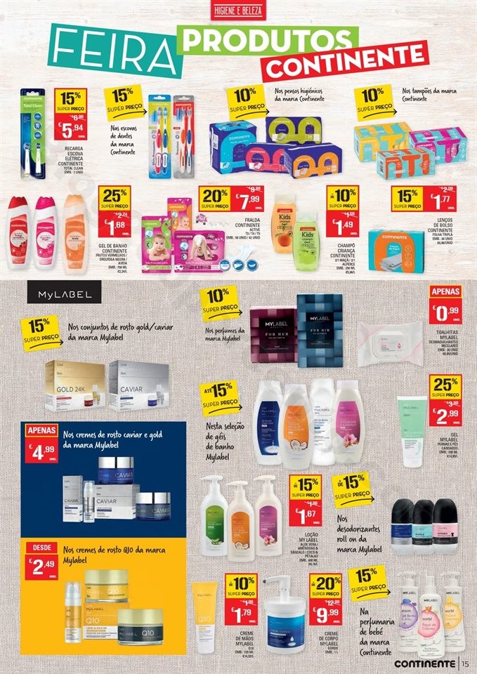 Antevisão Folheto CONTINENTE Promoções de 5 a 1