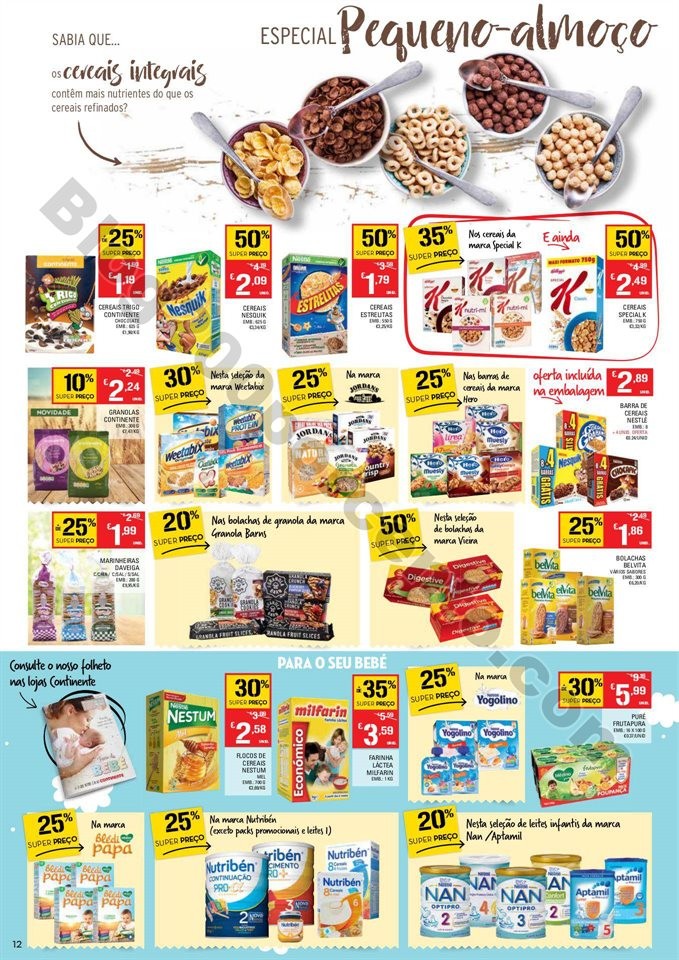 Antevisão Folheto CONTINENTE Promoções de 8 a 1