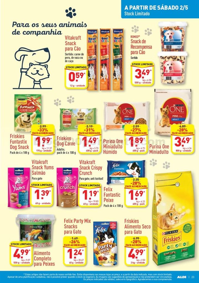Antevisão Folheto ALDI Promoções de 29 abril a 