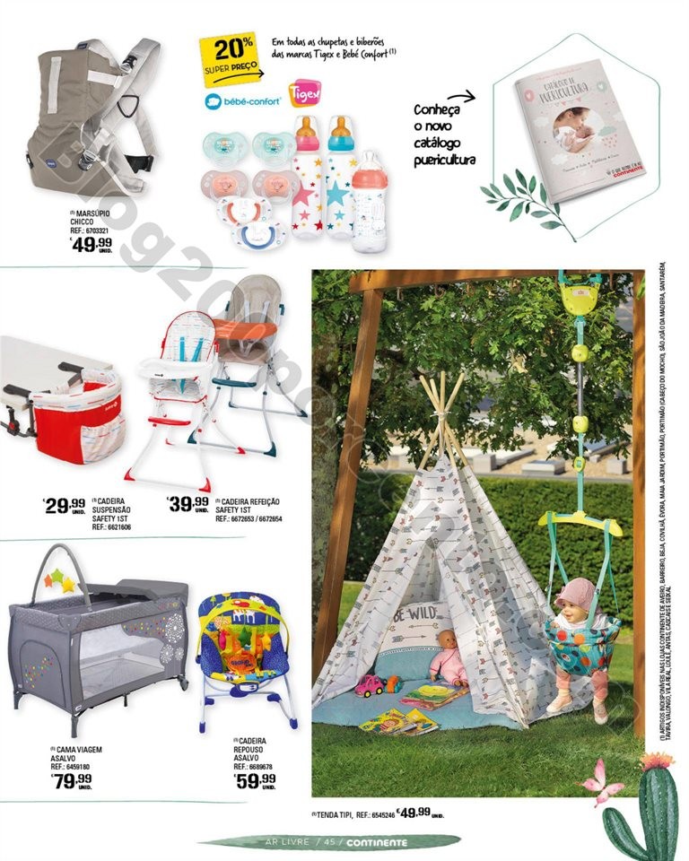 Antevisão Folheto CONTINENTE Feira ar livre promo