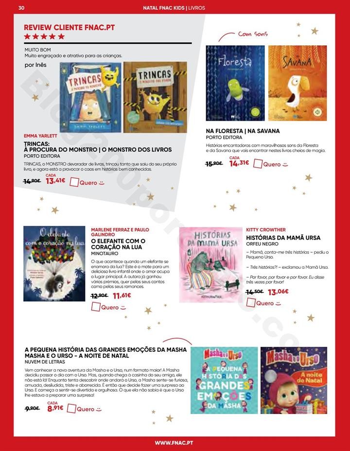 Antevisão Folheto Natal FNAC Kids promoções at