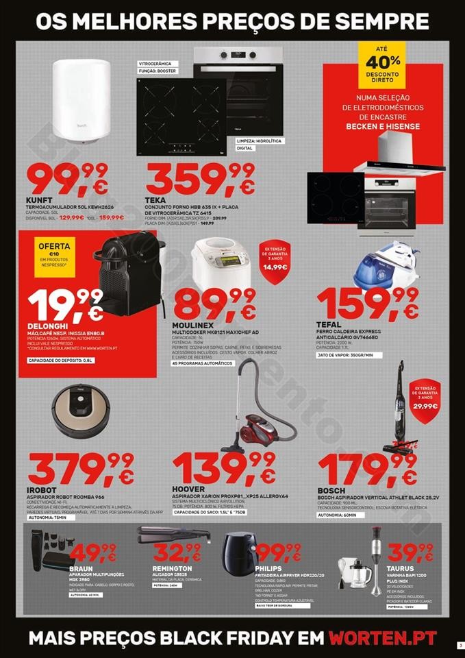 Antevisão Folheto WORTEN Mega Black Friday Promo