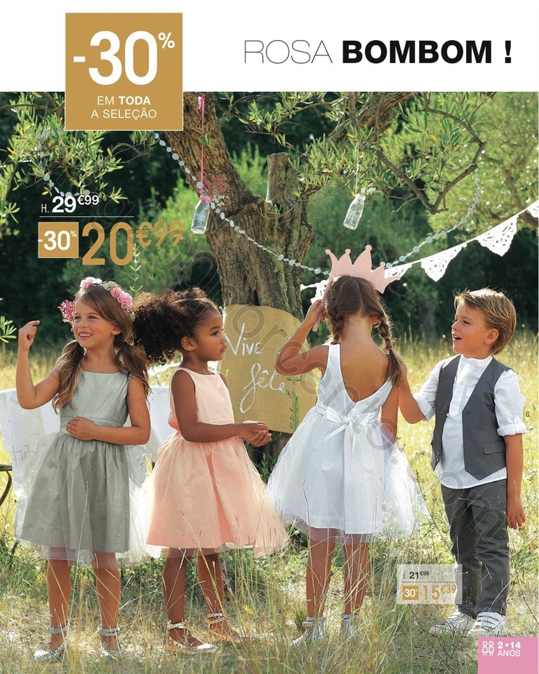 Antevisão Folheto VERTBAUDET Especial Cerimónias