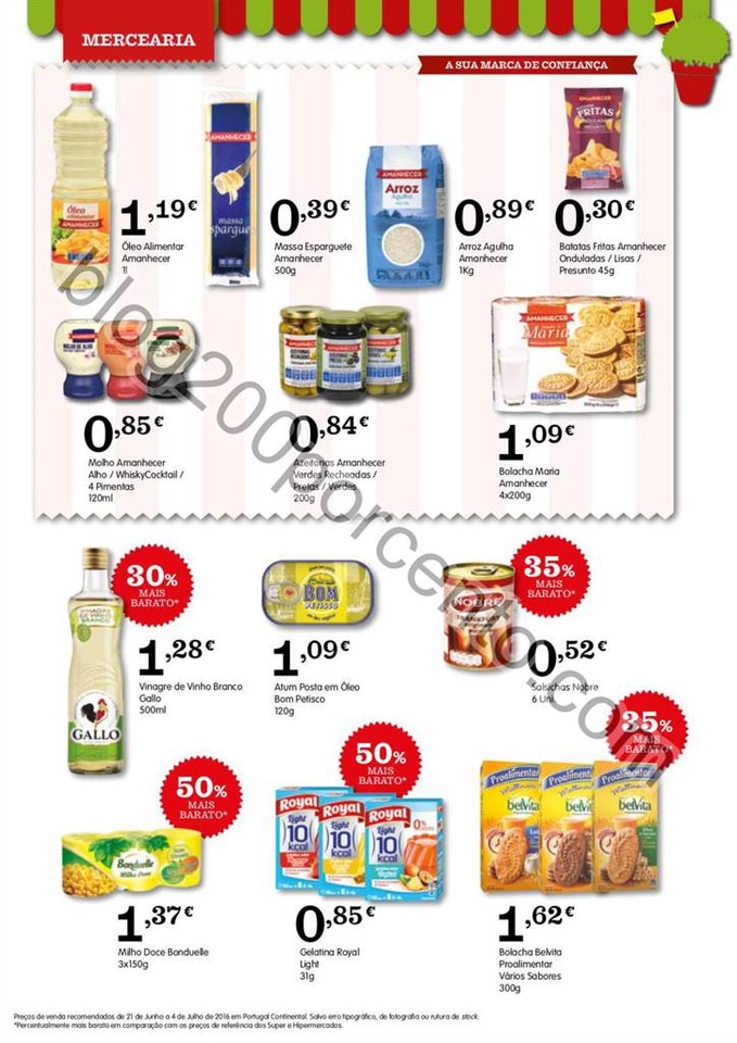 Antevisão Folheto AMANHECER Promoções de 21 jun