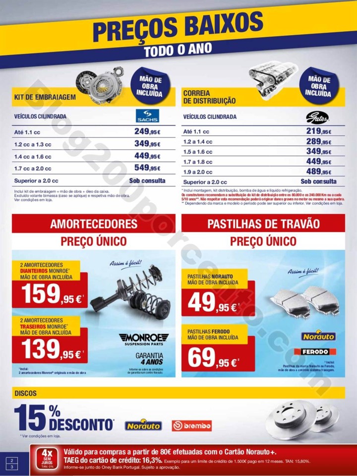 Antevisão Folheto NORAUTO Promoções de 14 març