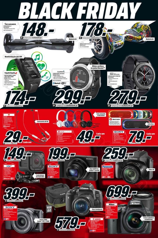 Antevisão Folheto MEDIA MARKET Black Friday promo