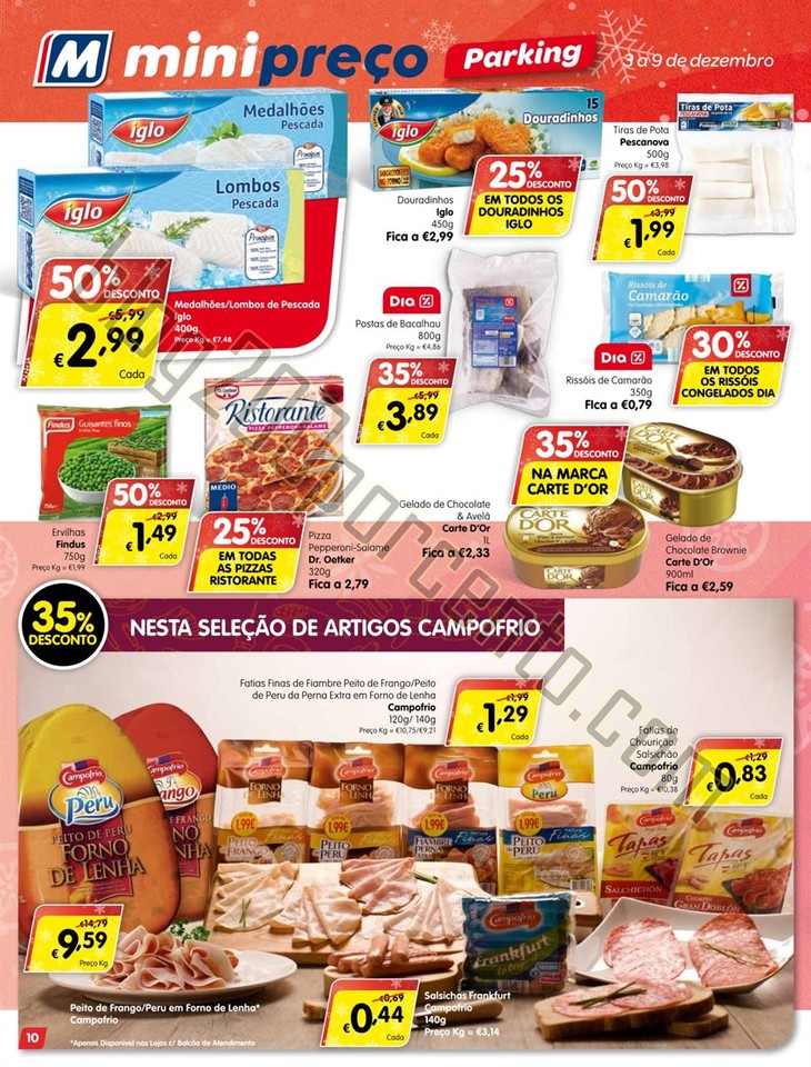 Antevisão Folheto MINIPREÇO Parking promoções 