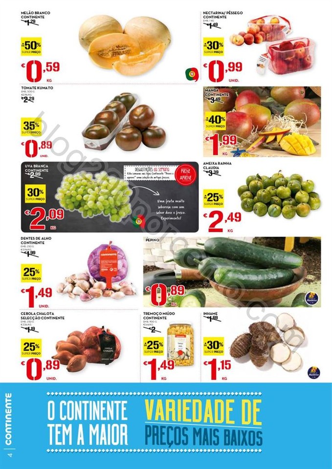 Antevisão Folheto CONTINENTE Madeira Promoções 