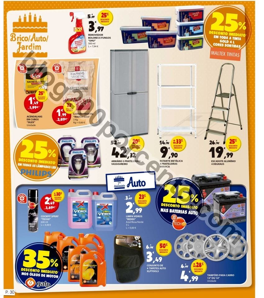 Antevisão Folheto E-LECLERC Aniversário Rana de 