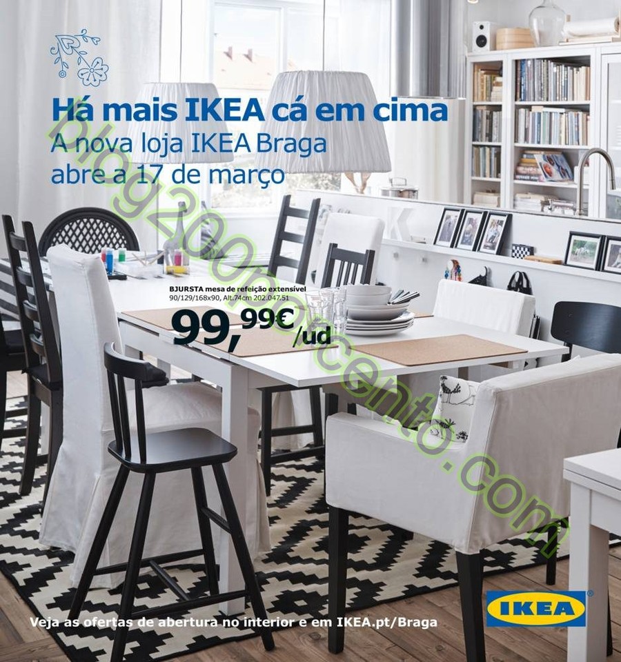 Antevisão Folheto IKEA Abertura Braga a partir de