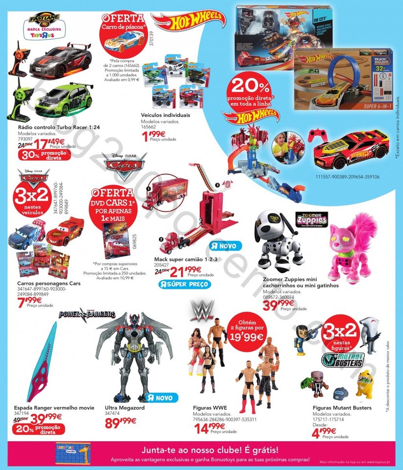 Antevisão Folheto TOYSRUS Promoções de 30 març