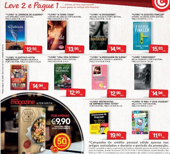 Acumulação L2P1 + 25% | CONTINENTE | de 25 fevereiro a 3 março