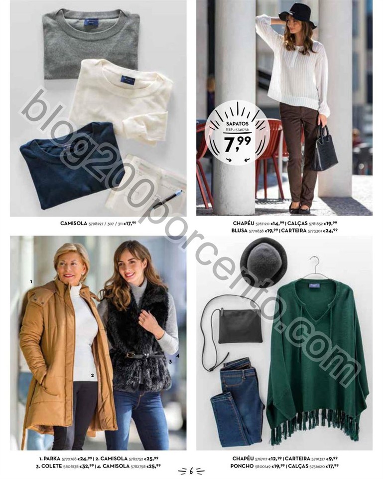 Antevisão Folheto CONTINENTE Moda Outono - Invern