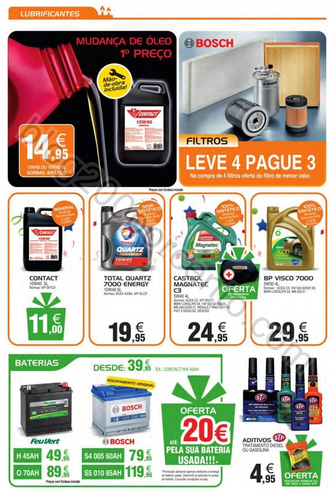 Antevisão Folheto FEU VERT Promoções de 31 outu