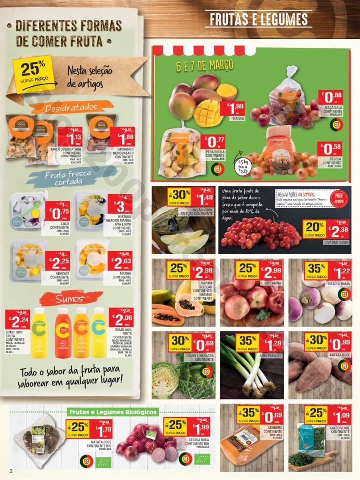 Antevisão Folheto CONTINENTE Promoções de 6 a 1