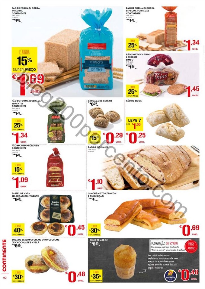 Antevisão Folheto CONTINENTE - MODELO Madeira pro